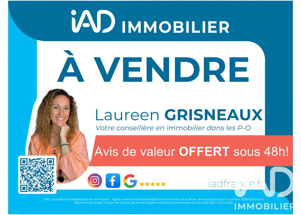 Vente Maison Vente Maison traditionnelle 5 pièces Villeneuve-la-rivière