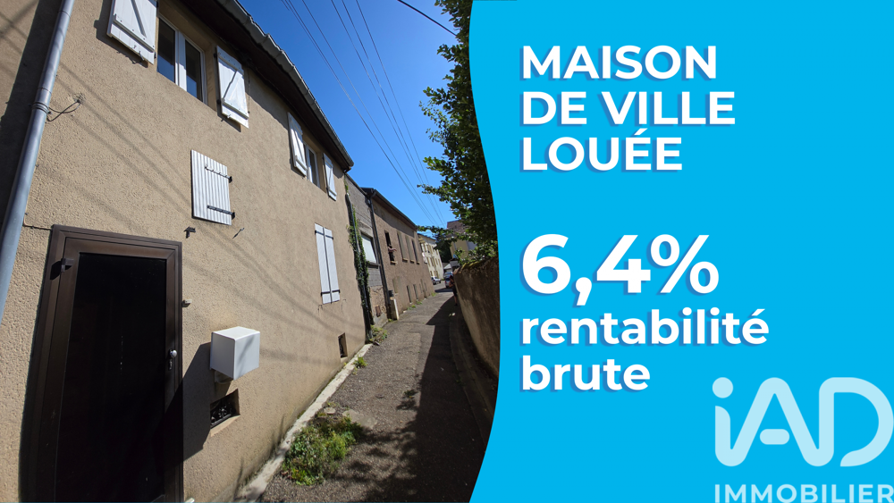 Vente Maison de ville 3 pièces