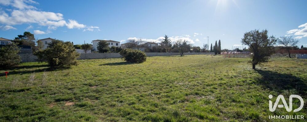 Vente Terrain Vente Terrain à bâtir 436 m&sup2; Poulx