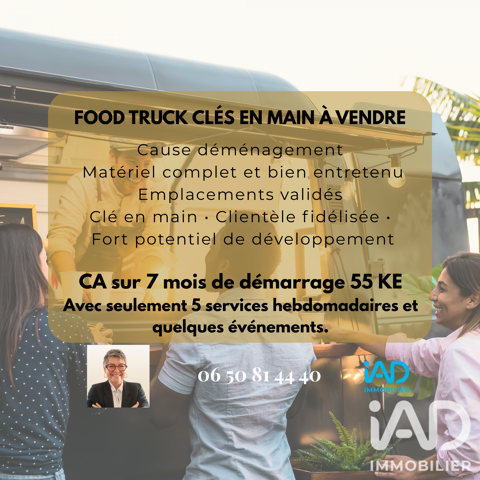 Vente Restauration rapide 8 m&sup2; 45000 83440 Fayence