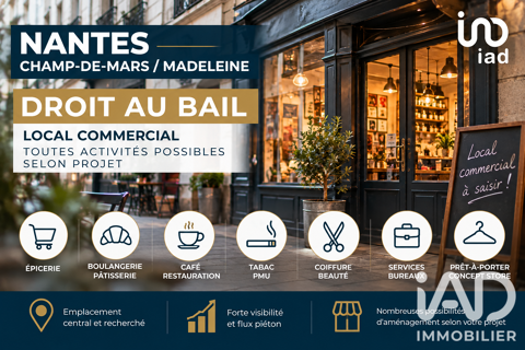 Vente Local commercial 195000 44000 Nantes
