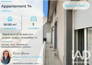  Appartement à vendre 4 pièces 99 m²