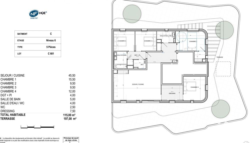 Vente Appartement 5 pièces