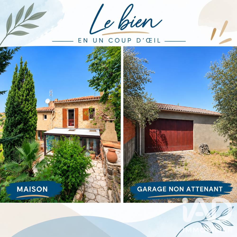 Vente Maison Vente Maison de village 5 pièces Villeneuve-les-corbières