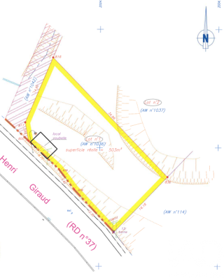 Terrain � vendre 503 m�