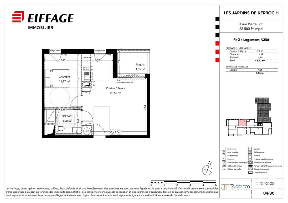 Vente Appartement 2 pièces