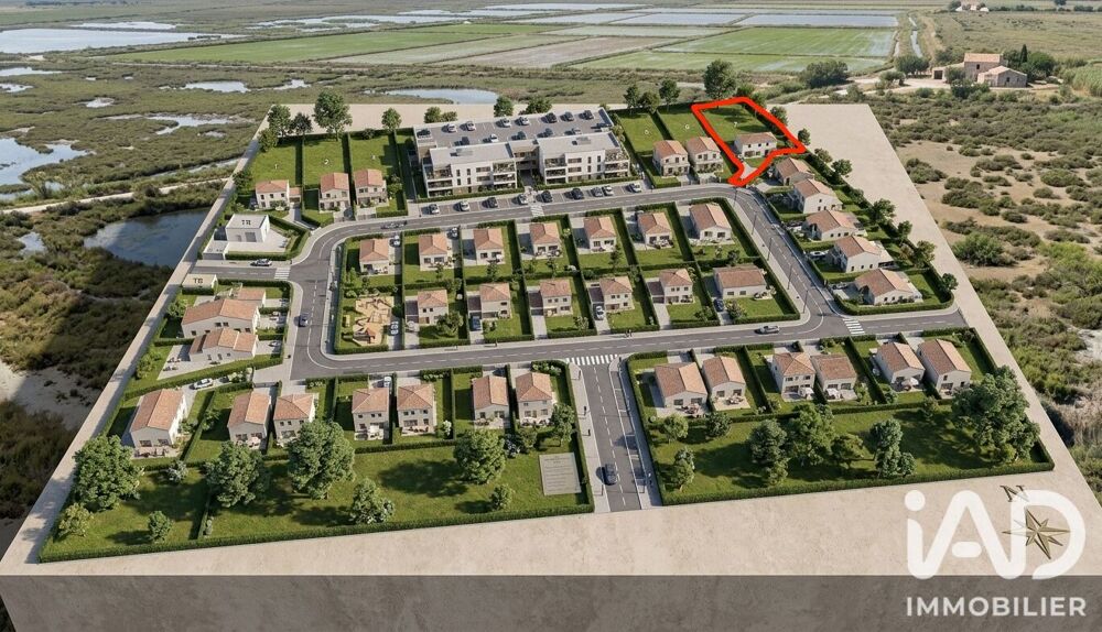 Vente Terrain Vente Terrain à bâtir 642 m&sup2; Le cailar