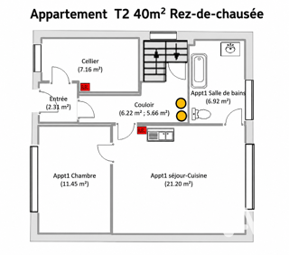  Immeuble à vendre 210 m²