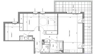  Appartement � vendre 4 pi�ces 86 m�