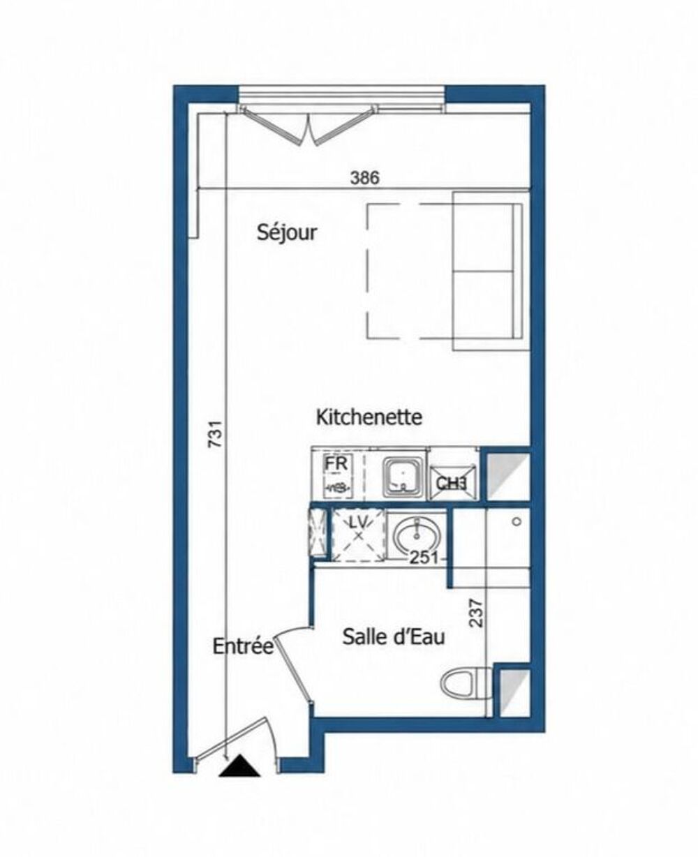 Vente Appartement 1 pièce