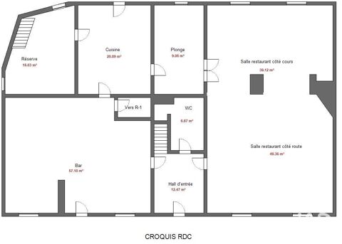   Vente Hôtel 2* 770 m&sup2; 
