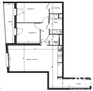  Appartement à vendre 3 pièces 73 m²