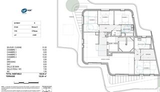 Appartement � vendre 5 pi�ces 127 m�