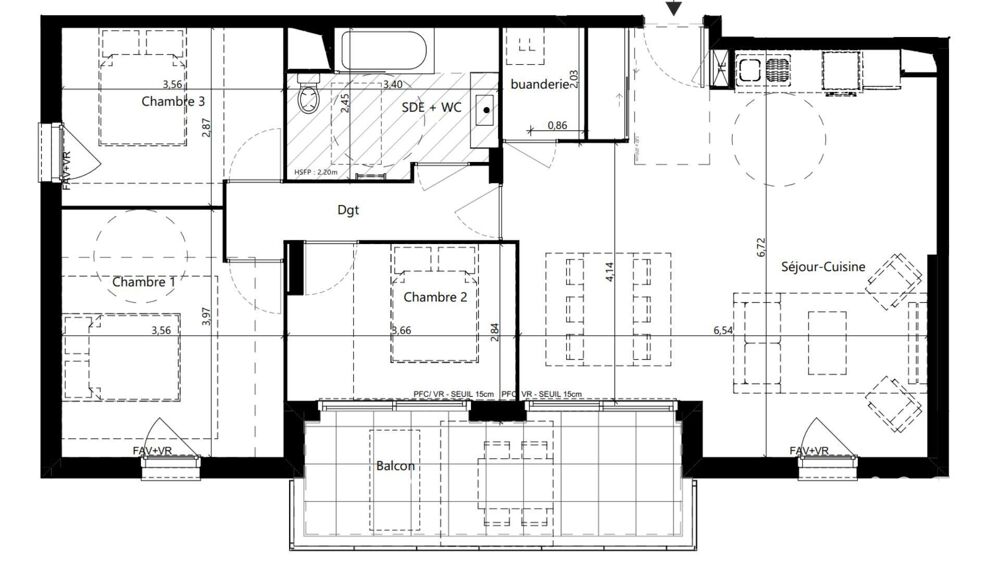 Vente Appartement 4 pièces