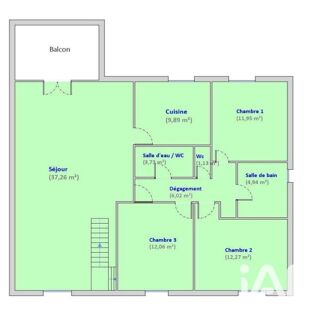  Appartement à vendre 5 pièces 113 m²