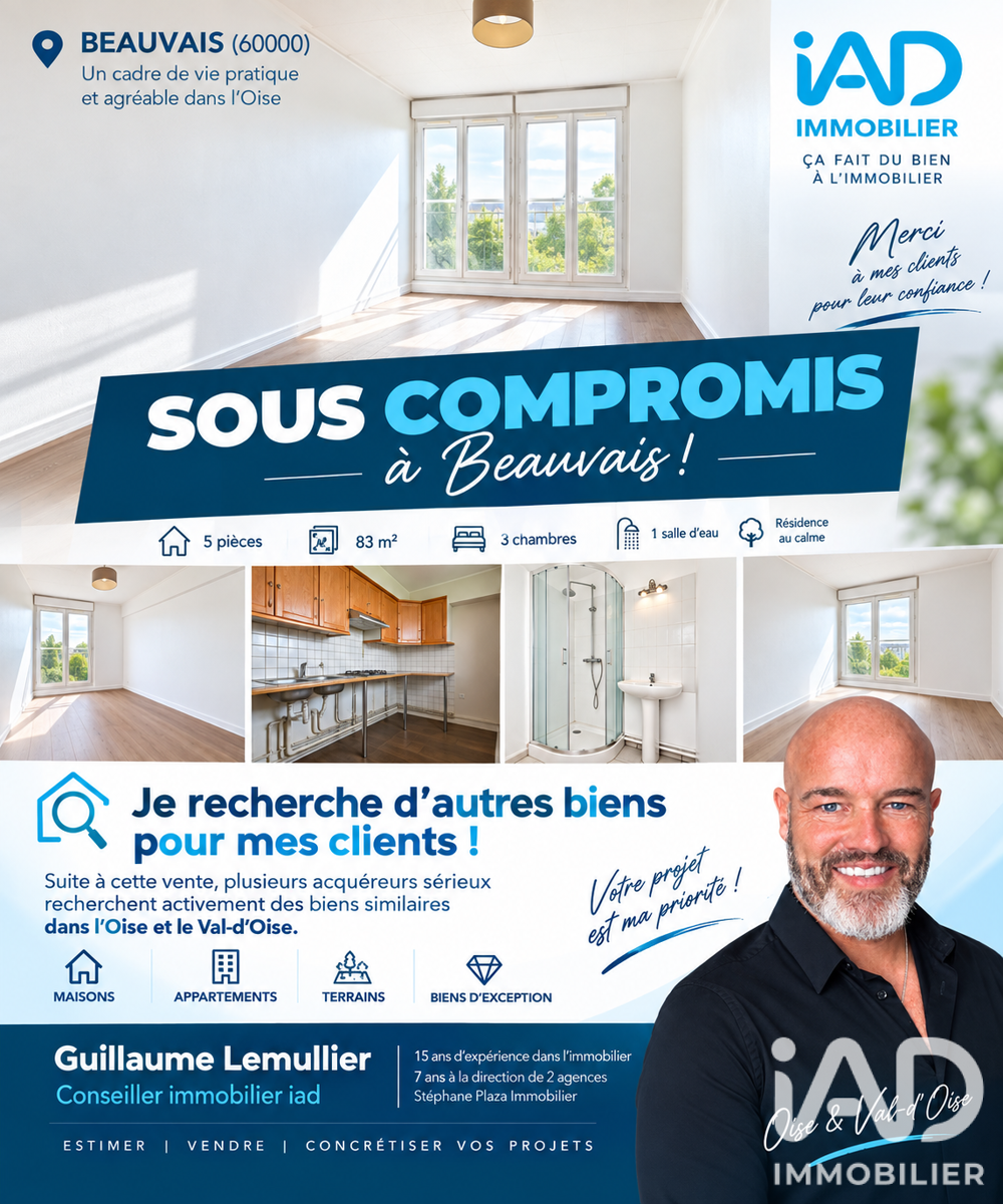 Vente Appartement 3 pièces