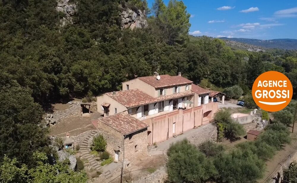 SALERNES, Bastide 250 m², vue panoramique, calme, terrain 6780m²