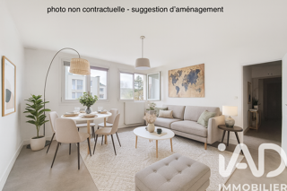  Appartement � vendre 3 pi�ces 58 m�