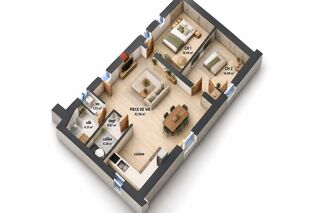  Appartement à vendre 4 pièces 85 m²