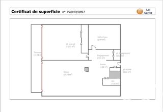  Appartement à vendre 2 pièces 47 m²