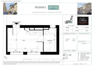  Appartement � vendre 1 pi�ce 20 m�