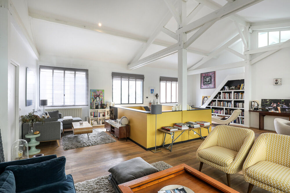Vente Appartement LOFT FAMILIAL D EXCEPTION AVEC TERRASSE DE 37 m2 CENTRE VILLE Clichy