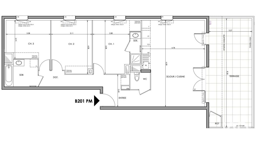 Vente Appartement 4 pièces
