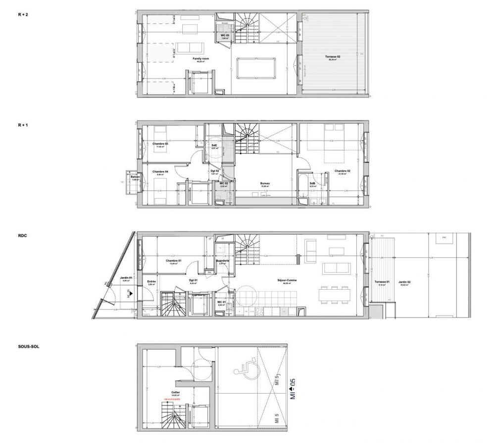Vente Maison Vente Maison/villa 6 pièces La rochelle