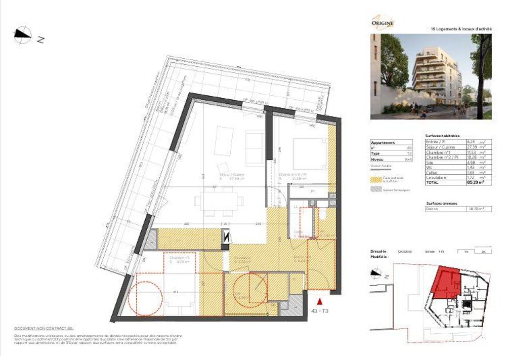 Vente Appartement Vente Appartement 3 pièces Vannes
