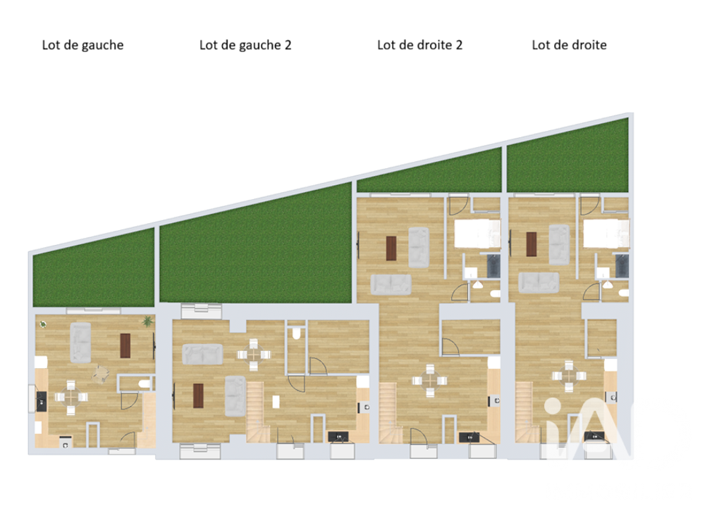 Vente Immeuble Vente Immeuble 353 m&sup2; Lécousse