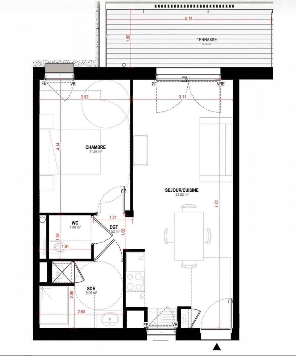 Vente Appartement Vente Appartement 2 pièces Saint-nazaire