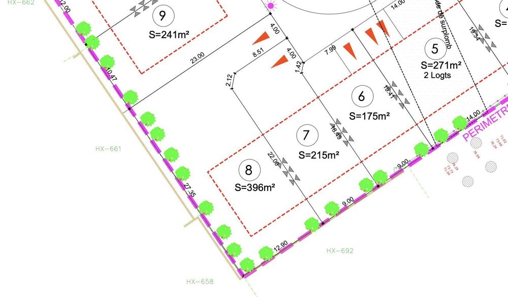 Vente Terrain Vente Terrain 396 m&sup2; Perpignan