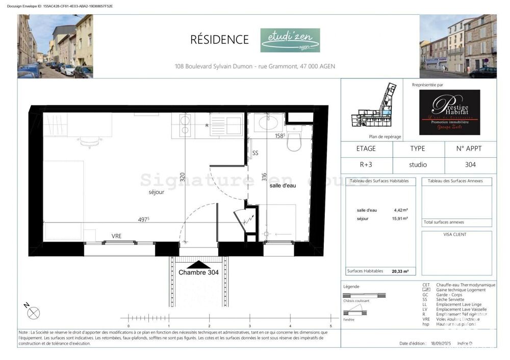 Vente Appartement 1 pièce