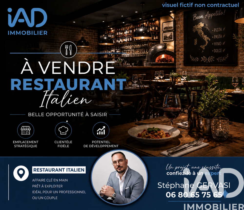   Vente Restaurant 300 m&sup2; 