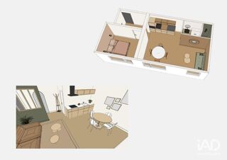  Appartement à vendre 1 pièce 23 m²