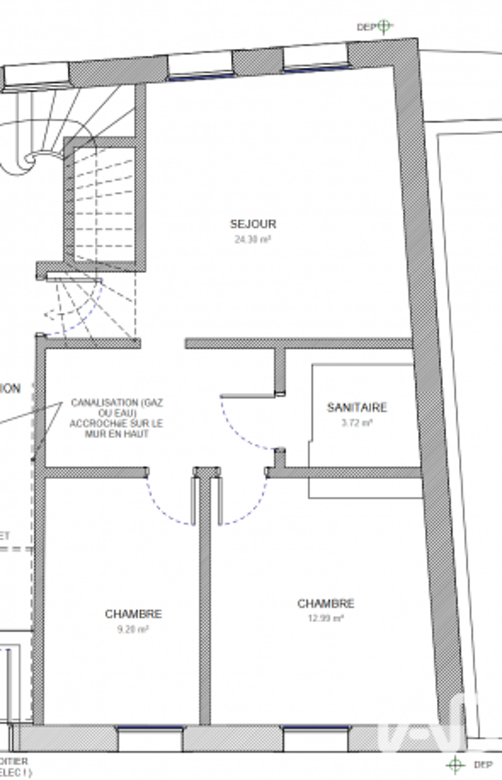 Vente Appartement 3 pièces