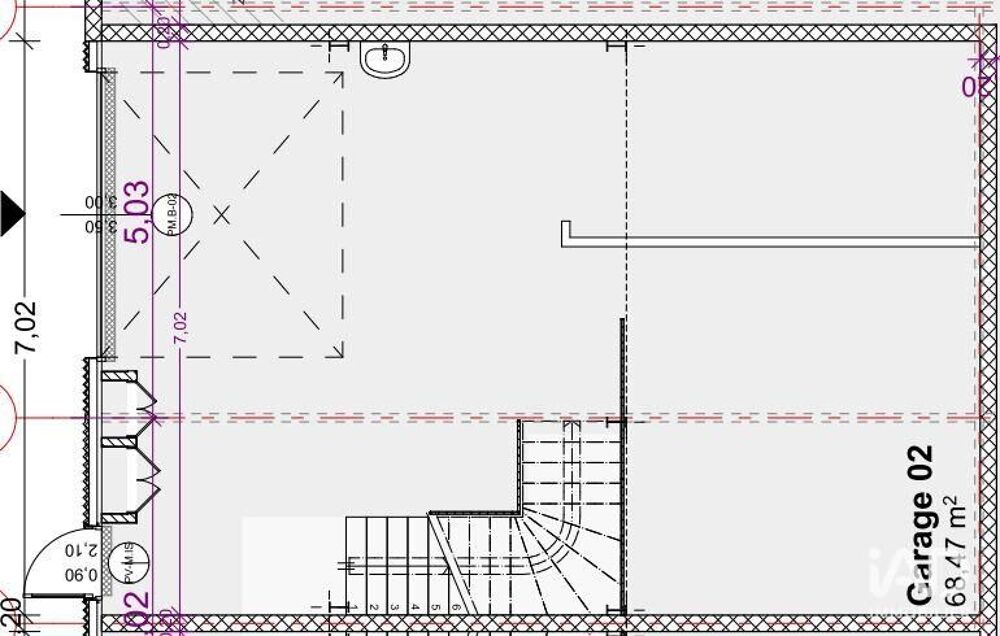   Location Bureaux 96 m&sup2; Écuelles