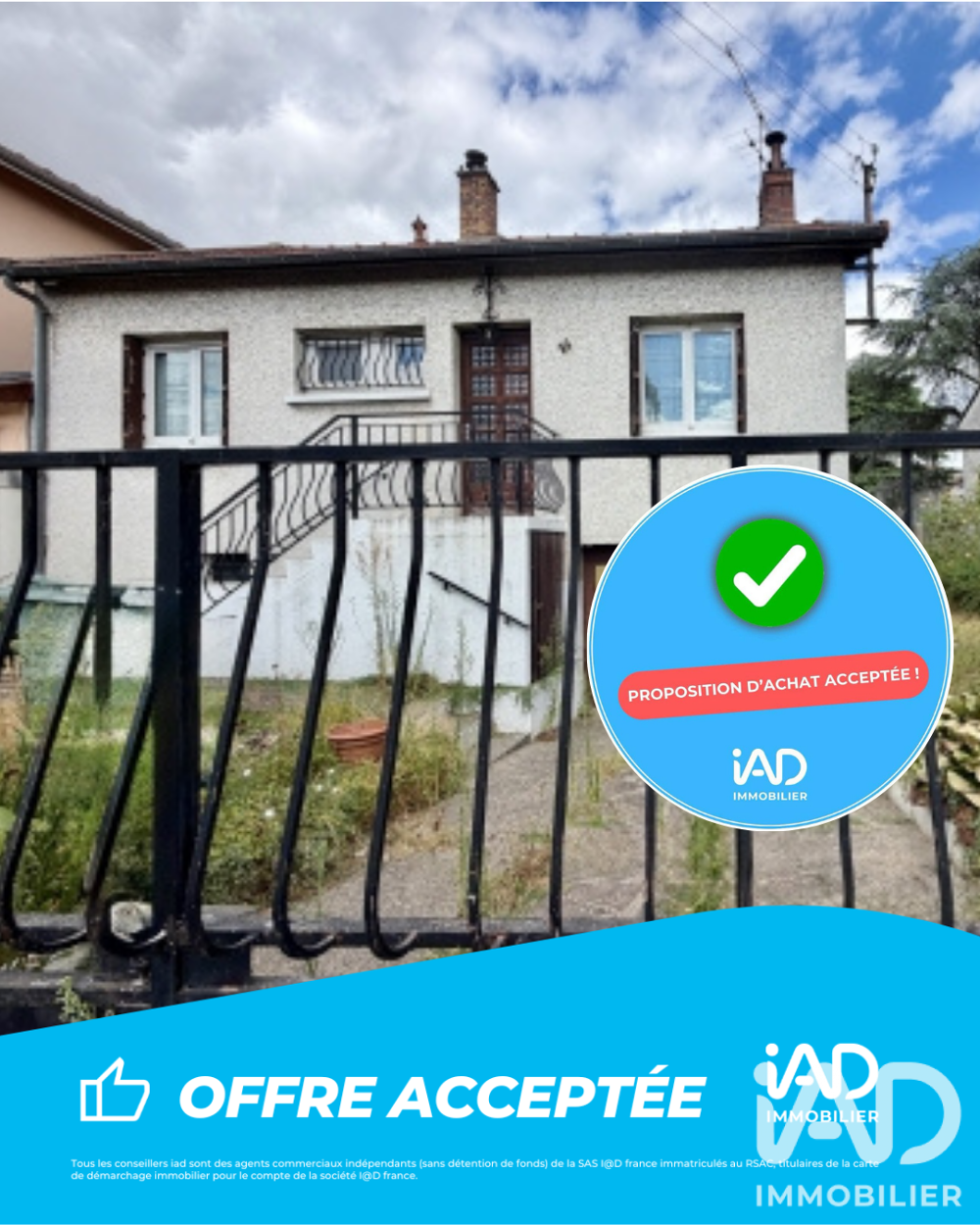 Vente Pavillon 4 pièces