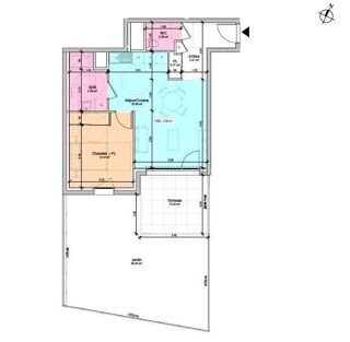  Appartement à vendre 2 pièces 47 m²