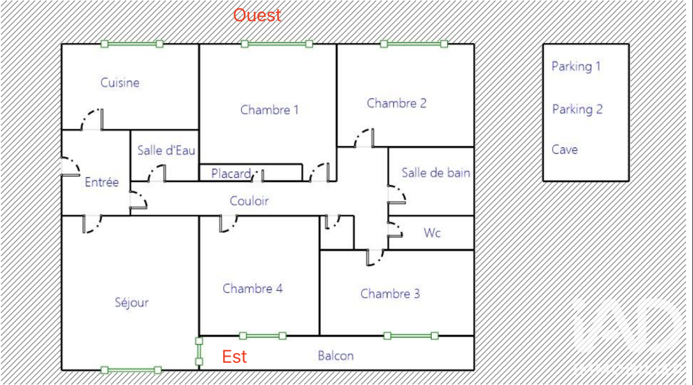 Vente Appartement 5 pièces
