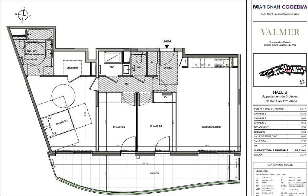 à vendre  Appartement Saint-Laurent-du-Var (06700)