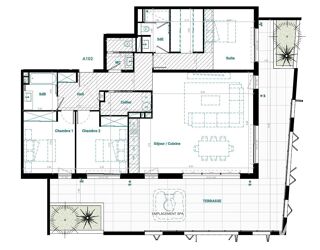  Appartement à vendre 4 pièces 131 m²