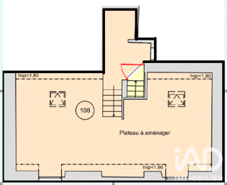  Appartement à vendre 1 pièce 32 m²