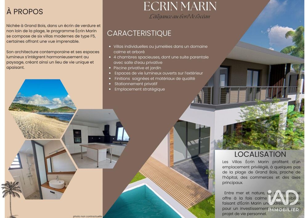 Vente Maison Vente Maison/villa 5 pièces Grand bois