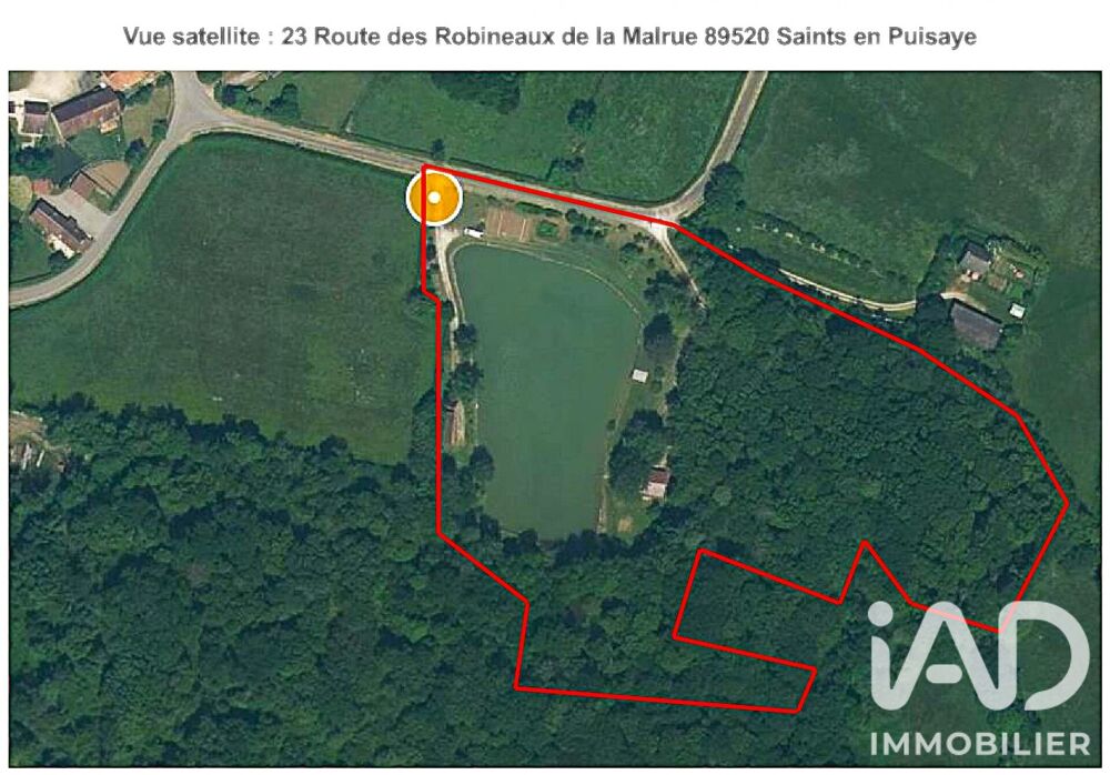 Vente Terrain Vente Terrain 25 394 m&sup2; Saints-en-puisaye