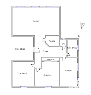  Appartement � vendre 3 pi�ces 87 m�
