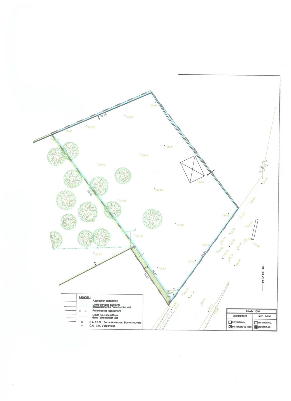 vente Terrain - 889 m² Saint-Siméon (77169)