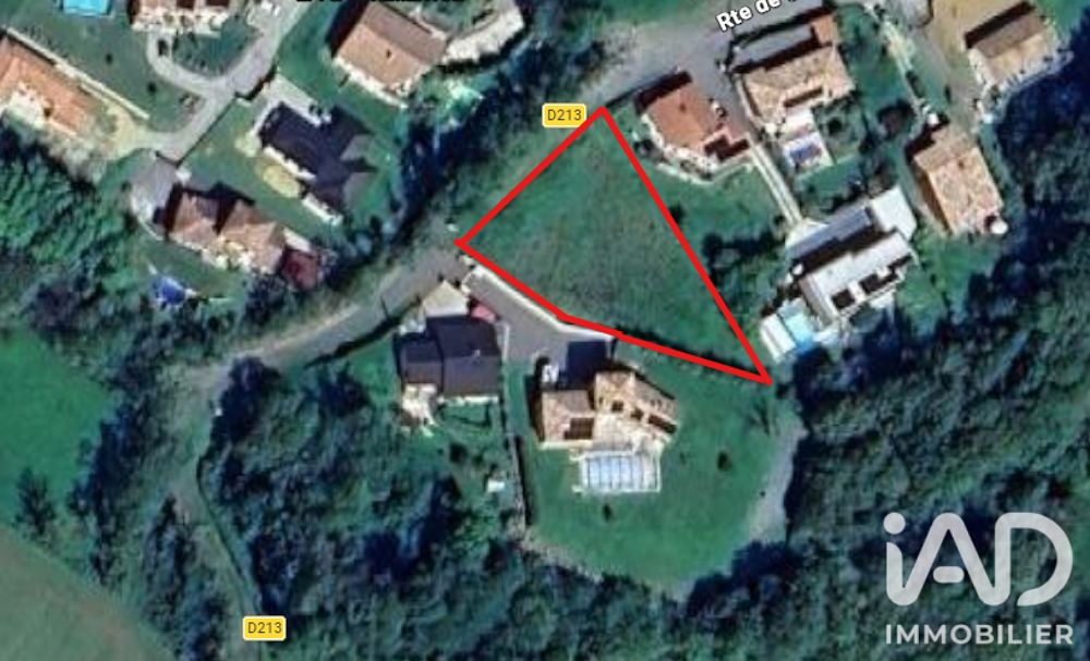 Vente Terrain Vente Terrain à bâtir 1 379 m&sup2; Crampagna