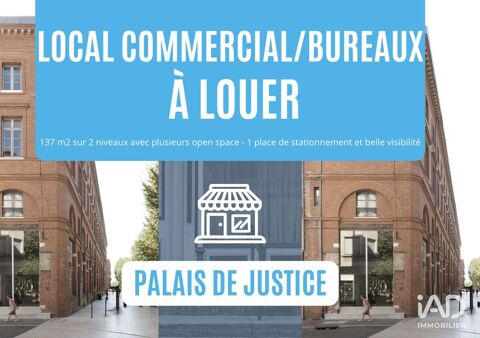 Location Bureaux 137 m&sup2; 3200 31000 Toulouse