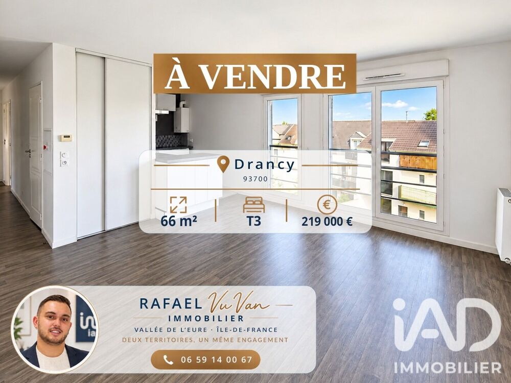 Vente Appartement Vente Appartement 3 pièces Drancy